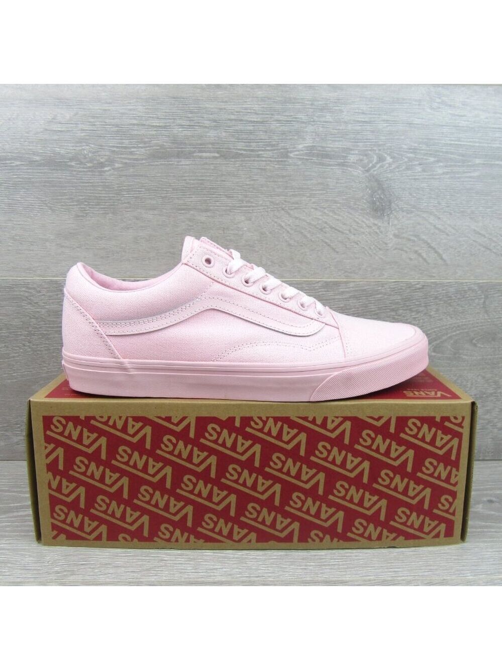 Vans Old Skool Pastel Mono Pink Men's Size 7 / Women's Size 8.5 NEW - Picture 2 of 13